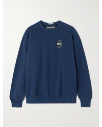 Mother - La Doublej The Biggie Concert Sweatshirt Aus Baumwoll-Jersey Mit Stickereien - Lyst