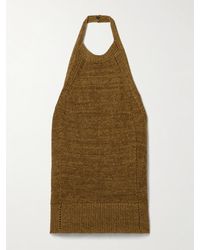 Proenza Schouler - Leona Knitted Halterneck Top - Lyst