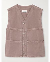 Lemaire - Denim Vest - Lyst