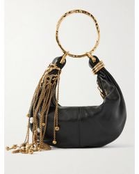 Chloé - Bracelet Tote Aus Strukturiertem Leder Mit Verzierungen - Lyst