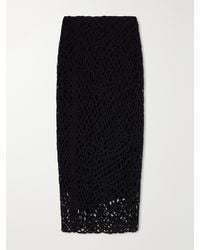 DIOTIMA - Marseille Crocheted Midi Skirt - Lyst