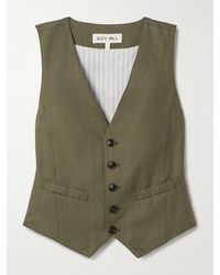 Alex Mill - Kam Linen, Tencel Lyocell And Cotton-Blend Twill Vest - Lyst