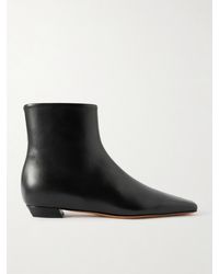 Proenza Schouler - Trap Leather Ankle Boots - Lyst
