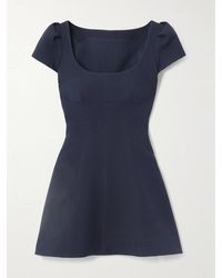 McQueen - Day Minikleid Aus Einer Wollmischung - Lyst