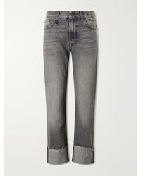 R13 - Romeo Cropped Mid-Rise Flared Jeans - Lyst