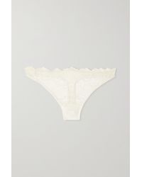 Journelle Anais Lace Thong - White