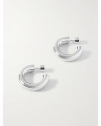 Jennifer Fisher - Jamma Huggies-Plated Hoop Earrings - Lyst