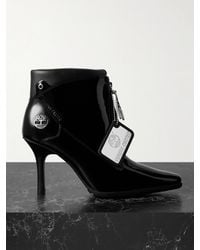 Timberland - Veneda Carter Embellished Patent-Leather Ankle Boots - Lyst