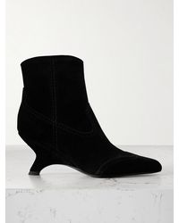 Jonathan Simkhai - Shadow Suede Ankle Boots - Lyst