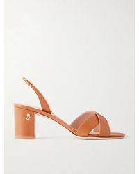 Jennifer Chamandi - Leonardo 65 Leather Sandals - Lyst