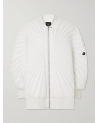 Rick Owens - Moncler Radiance Peter Oversized Appliquéd Quilted Shell Down Jacket - Lyst