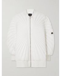 Rick Owens - Moncler Radiance Peter Oversized Appliquéd Quilted Shell Down Jacket - Lyst