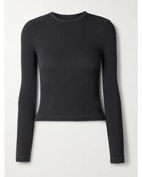 Citizens of Humanity - Pilar Waffle-Knit Cotton T-Shirt - Lyst