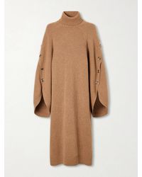 Zimmermann - Valiant Buttoned Merino Wool Midi Dress - Lyst