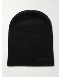 Saint Laurent - Beanie Aus Kaschmir Mit Stickerei - Lyst