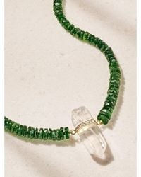 JIA JIA - 14-Karat, Diamond And Quartz Necklace - Lyst