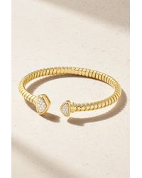Marina B - Trisolina Kleines Armband Aus 18 Karat Gold Mit Diamanten - Lyst