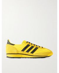 adidas Originals - Sl 72 Og Sneakers Aus Jacquard Mit Besätzen Aus Leder Und Veloursleder - Lyst