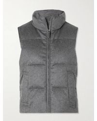 Max Mara - Camoroso Quilted Padded Cashmere Down Gilet - Lyst