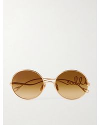 Chloé - Iconic Round-Frame-Tone Sunglasses - Lyst
