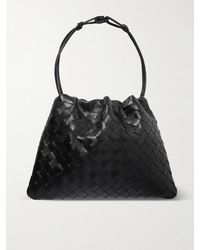 Bottega Veneta - Dustbag Medium Intrecciato Leather Clutch - Lyst