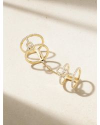 Messika - Move Uno Double 18-Karat Diamond Ring - Lyst