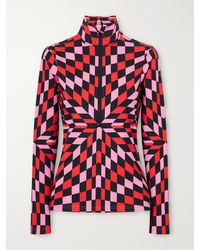 Goldbergh - Chesu Printed Stretch-Jersey Ski Top - Lyst