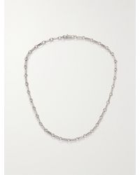 Laura Lombardi - Net Sustain Platinum-Plated Recycled Necklace - Lyst