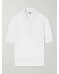 Twp - Open Stitch Cashmere Polo Shirt - Lyst