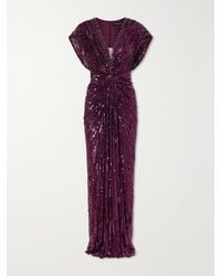 Jenny Packham - Lacie Twisted Embellished Tulle Gown - Lyst