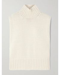 Rohe - Wool And Cashmere-Blend Turtleneck Vest - Lyst