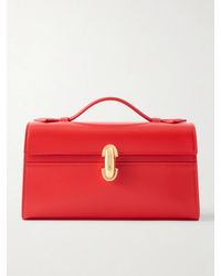 SAVETTE - Symmetry Pochette Leather Tote - Lyst