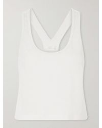 Suzie Kondi - Tia Cotton-Blend Terry Tank Top - Lyst