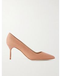 Manolo Blahnik - Bb 70 Canvas Pumps - Lyst