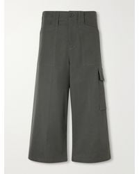 Rier - Garment-Dyed Cotton-Twill Shorts - Lyst