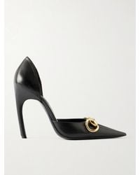 Gucci - Boulevard Horsebit-Embellished Leather Pumps - Lyst