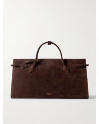 Alaïa - East West Nubuck Tote - Lyst