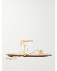Amanu - The Karima Leather Sandals - Lyst