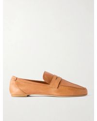 Jamie Haller - Leather Penny Loafers - Lyst