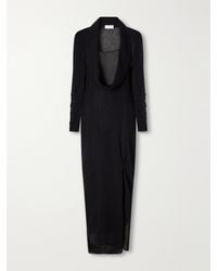 Ruohan - Noris Wool-Gauze Maxi Dress - Lyst