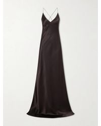 Nili Lotan - Ira Silk-Charmeuse Gown - Lyst