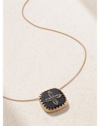 Pascale Monvoisin - Bowie 14 And 9-Karat Rose, Bakelite And Diamond Necklace - Lyst