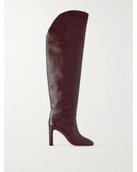 Stuart Weitzman - Babette Tubo Leather Over-The-Knee Boots - Lyst