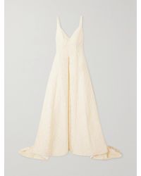 Emilia Wickstead - Merise Pleated Cloqué Gown - Lyst