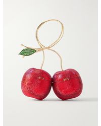 Judith Leiber - Cherries Crystal-Embellished-Tone Clutch - Lyst