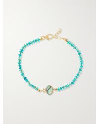 Andrea Fohrman - Bracelet En Or 14 Carats (585/1000) Et Pierres Multiples Mini Galaxy - Lyst