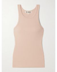 ÉTERNE - Tanktop Aus Geripptem Stretch-Jersey - Lyst