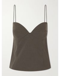 St. Agni - Studio Stretch Poplin Camisole - Lyst
