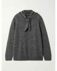 arch4 - Verona Organic Cashmere And Silk-Blend Sweater And Scarf Set - Lyst