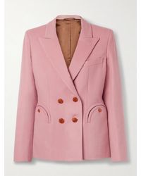 Blazé Milano - Charmer Doppelreihiger Blazer Aus Filz Aus Einer Woll-Kaschmirmischung - Lyst